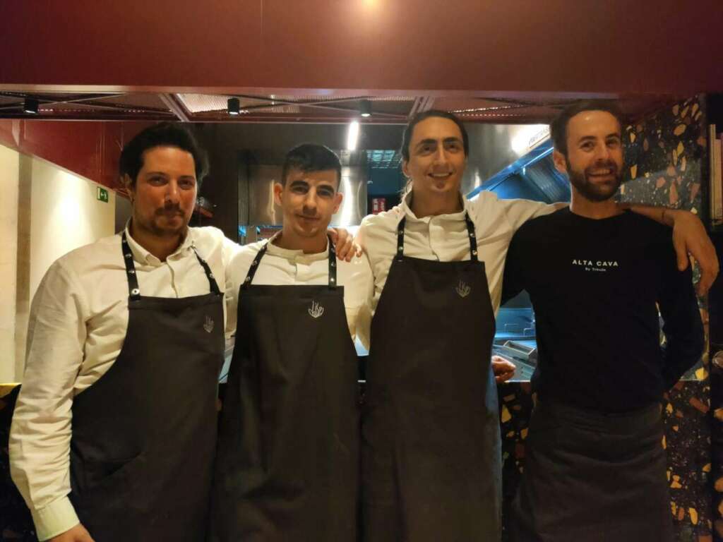 Ismael Álvarez, Aitor Sua, Juan D'Onofrio y Lucas Álvarez
